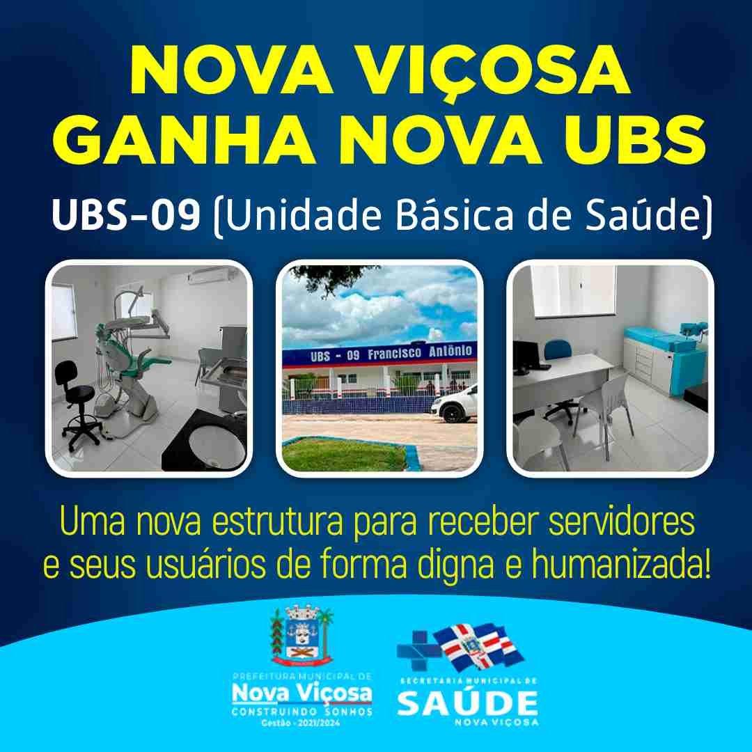 Inauguração de Obra: UBS-09 | Nova Viçosa-BA